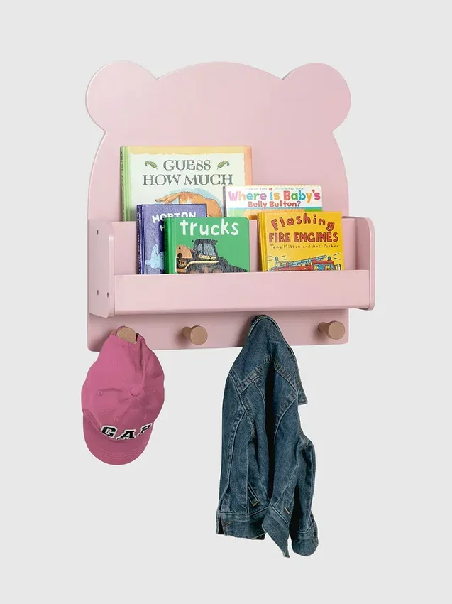 babyGap Brannan Bear 4 Kancalı Duvar Rafı