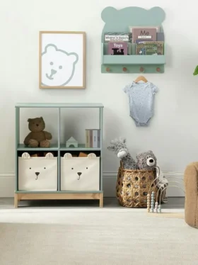 babyGap Brannan Bear 4 Kancalı Duvar Rafı