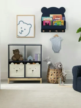 babyGap Brannan Bear 4 Kancalı Duvar Rafı