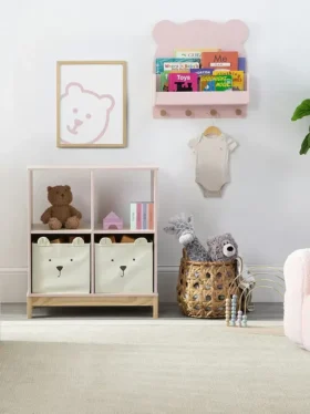 babyGap Brannan Bear 4 Kancalı Duvar Rafı