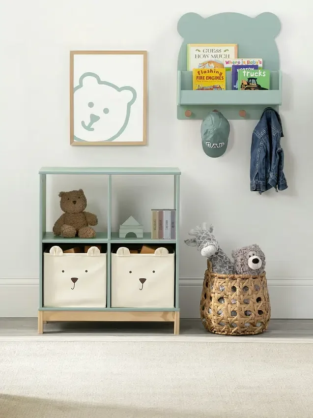 babyGap Brannan Bear 4 Kancalı Duvar Rafı