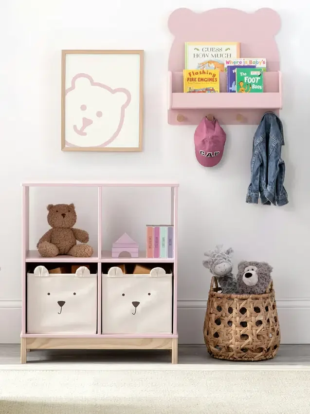 babyGap Brannan Bear 4 Kancalı Duvar Rafı