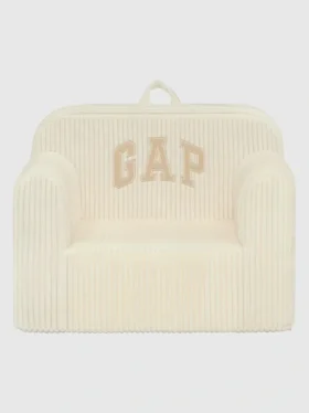babyGap Nervürlü Kadife Logo Köpük Sandalye