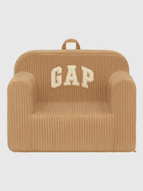 babyGap Nervürlü Kadife Logo Köpük Sandalye
