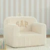 babyGap Nervürlü Kadife Logo Köpük Sandalye