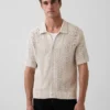 Balıksırtı Kroşe Kazak Gömlek