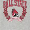 Ball State Üniversitesi Laurels Koyu Renkli Grafik Tişört
