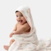 Bamboo Little Bunny Kapüşonlu Havlu Seti