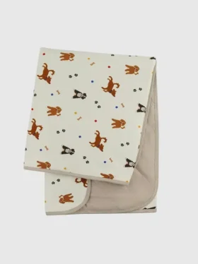 Bamboo Little Dogs Bebek Battaniyesi