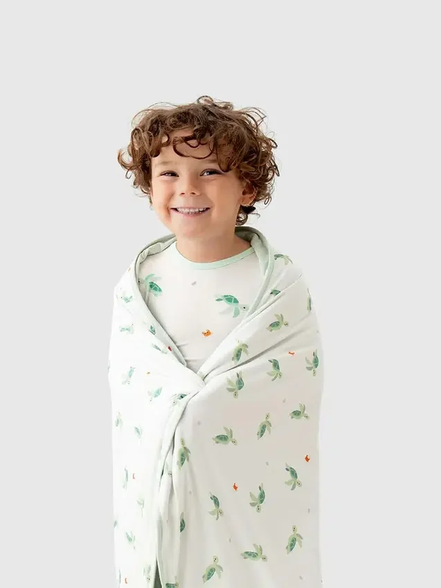 Bamboo Little Turtle Bebek Battaniyesi