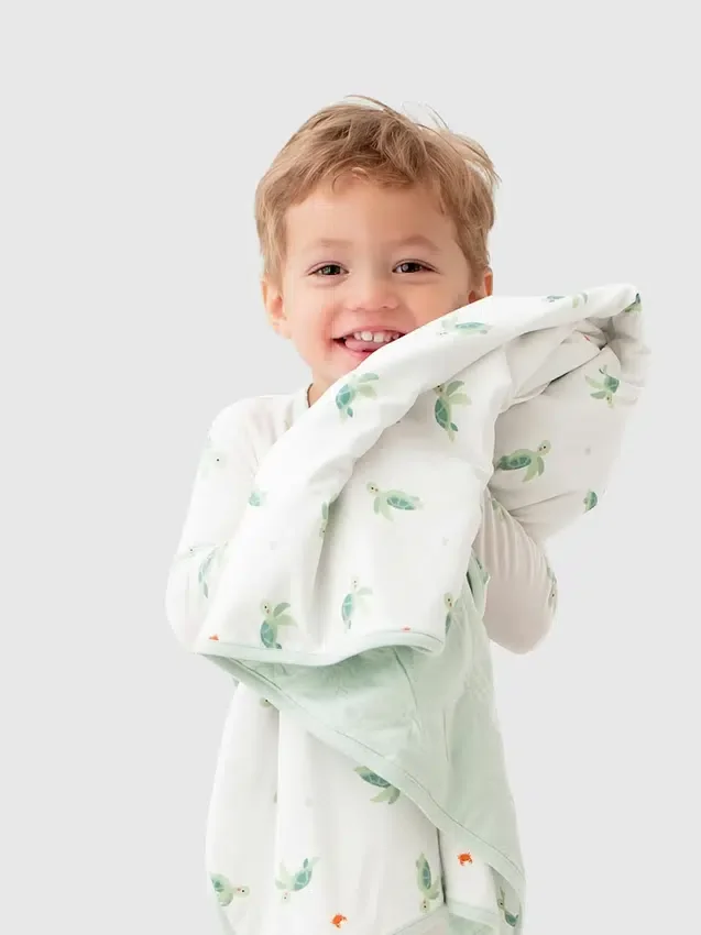 Bamboo Little Turtle Bebek Battaniyesi