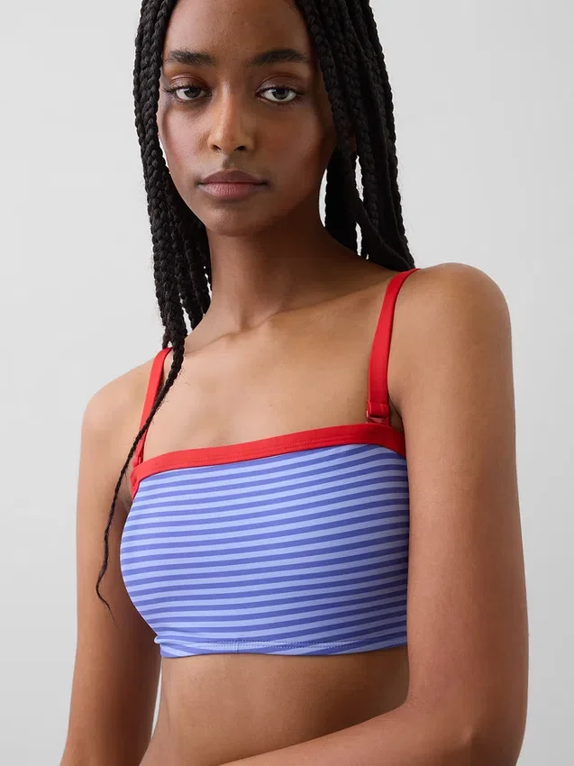 Bandeau Bikini Üstü