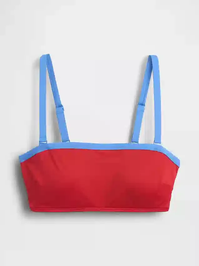 Bandeau Bikini Üstü