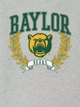 Baylor Üniversitesi Laurels Koyu Renkli Grafik Tişört