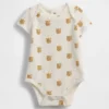 Bebeğin İlk Favorileri Organik Pamuklu Brannan Bear Çıtçıtlı Body