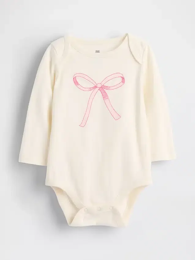 Bebeğin İlk Favorileri Organik Pamuklu Desenli Çıtçıtlı Body