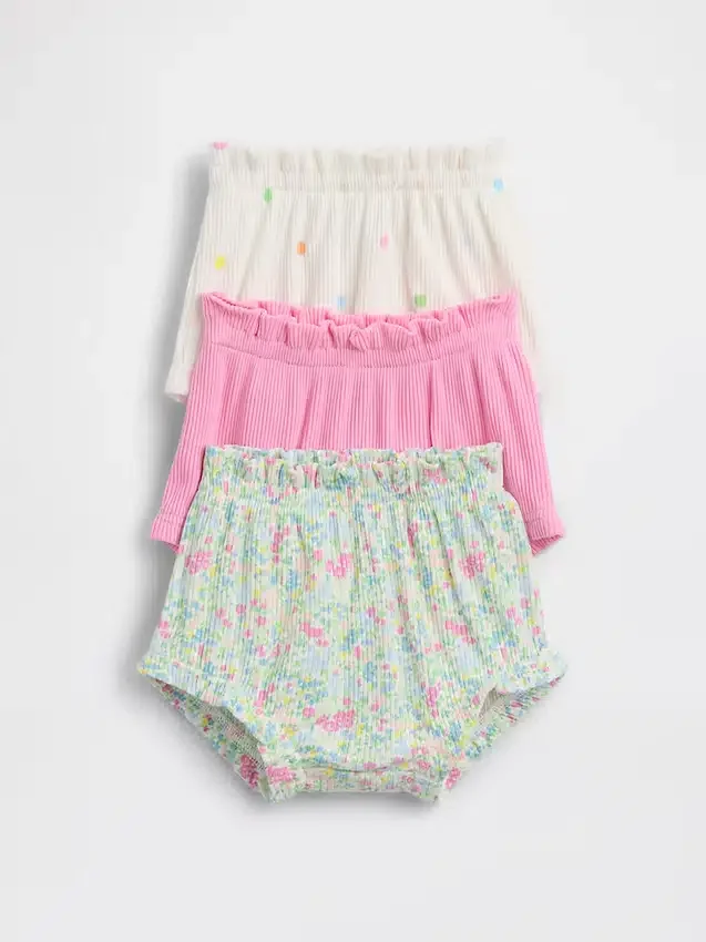 Bebeğin İlk Favorileri Tinyrib Fırfırlı Bloomers (3'lü Paket)