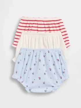 Bebeğin İlk Favorileri Tinyrib Fırfırlı Bloomers (3’lü Paket)