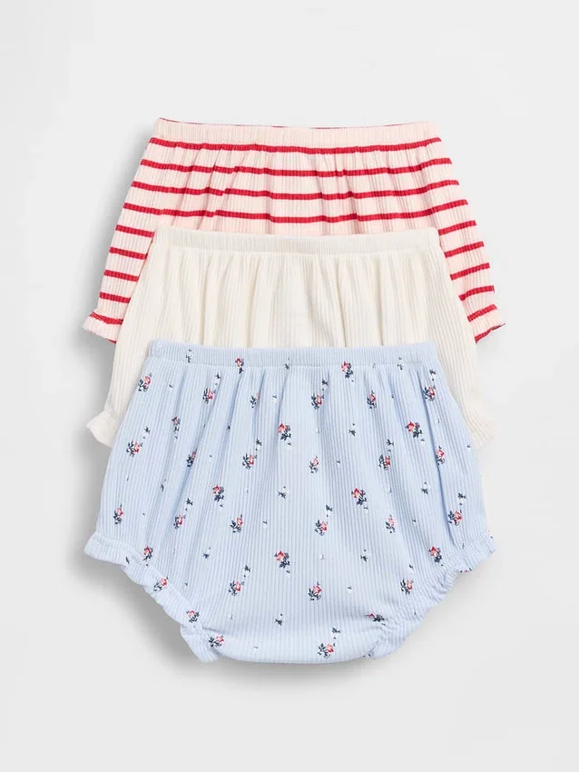 Bebeğin İlk Favorileri Tinyrib Fırfırlı Bloomers (3'lü Paket)