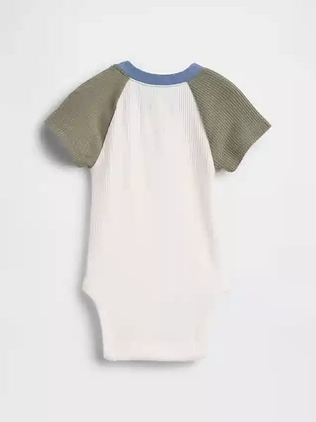Bebeğin İlk Favorileri Tinyrib Raglan Çıtçıtlı Body