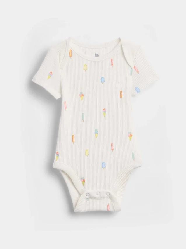 Bebeğin İlk Favorileri Tinyrib Çıtçıtlı Body