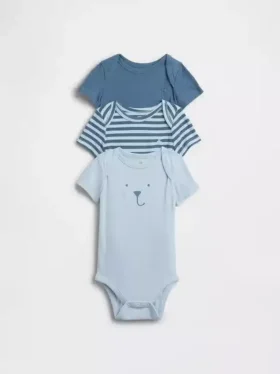 Bebeğin İlk Favorileri Çıtçıtlı Body (3'lü Paket)