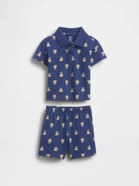 Bebek Brannan Bear Pike Polo Tişört Kıyafet Seti