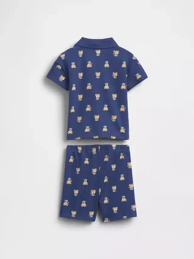 Bebek Brannan Bear Pike Polo Tişört Kıyafet Seti