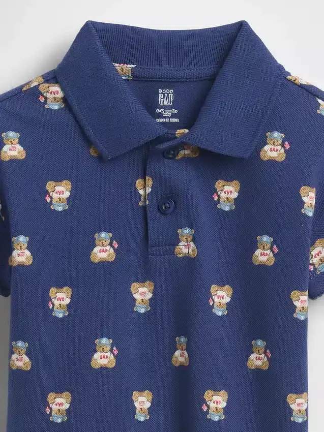 Bebek Brannan Bear Pike Polo Tişört Kıyafet Seti
