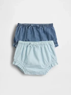 Bebek Denim Bloomers (2'li Paket)