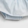 Bebek Denim Fiyonklu Kombin Seti