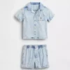 Bebek Denim Kıyafet Seti