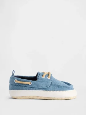 Bebek Denim Tekne Ayakkabısı