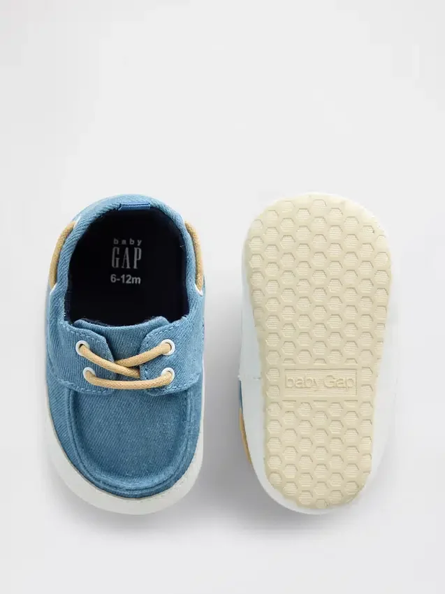 Bebek Denim Tekne Ayakkabısı