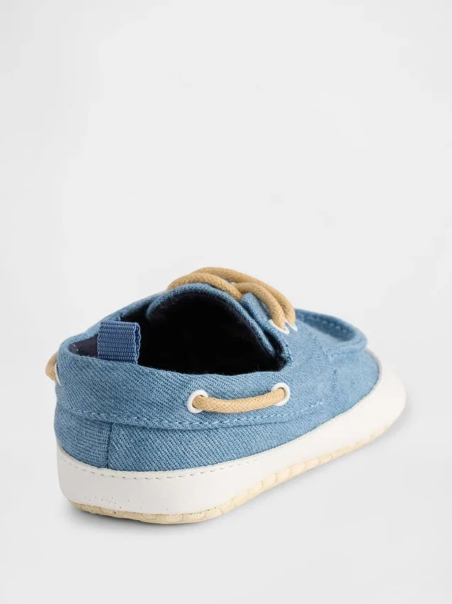 Bebek Denim Tekne Ayakkabısı