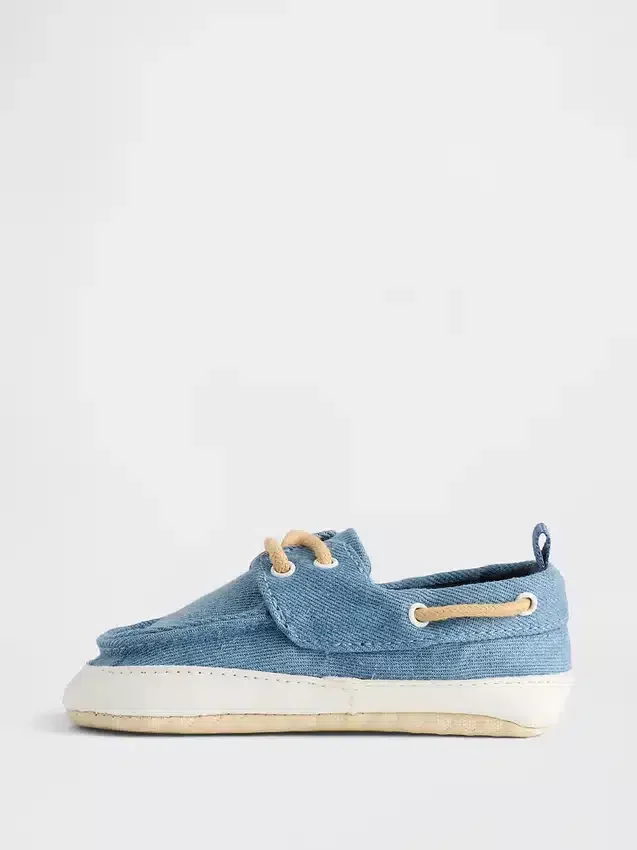 Bebek Denim Tekne Ayakkabısı