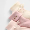 Bebek Katlamalı Çoraplar (3'lü Paket)