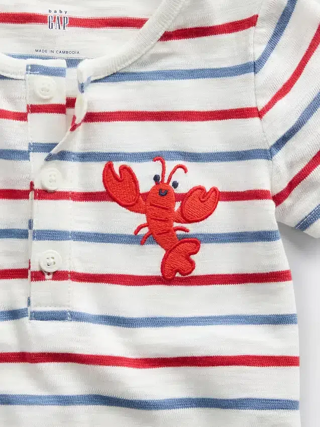 Bebek İlk Favoriler Henley Shorty Tulum