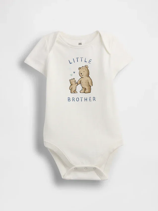 Bebek İlk Favoriler Organik Pamuklu Çıtçıtlı Body
