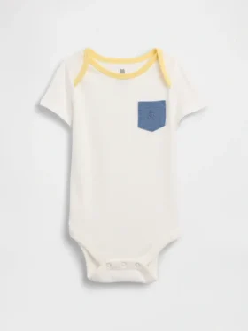 Bebek İlk Favoriler Organik Pamuklu Çıtçıtlı Body