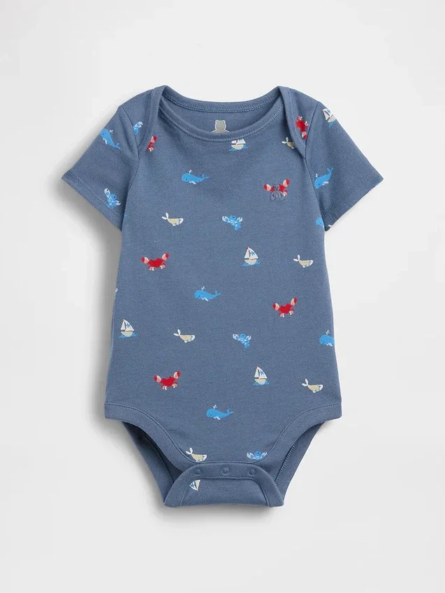 Bebek İlk Favoriler Organik Pamuklu Çıtçıtlı Body