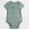 Bebek İlk Favoriler Organik Pamuklu Çıtçıtlı Body