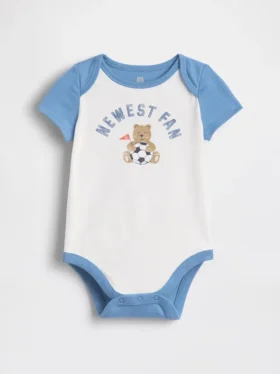 Bebek İlk Favoriler Organik Pamuklu Çıtçıtlı Body