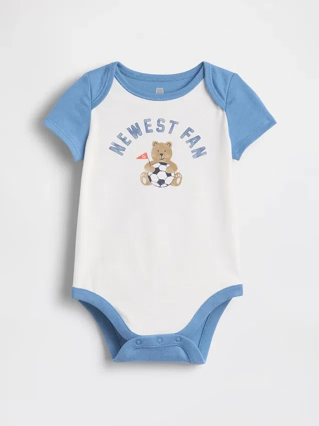 Bebek İlk Favoriler Organik Pamuklu Çıtçıtlı Body