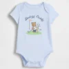 Bebek İlk Favoriler Organik Pamuklu Çıtçıtlı Body