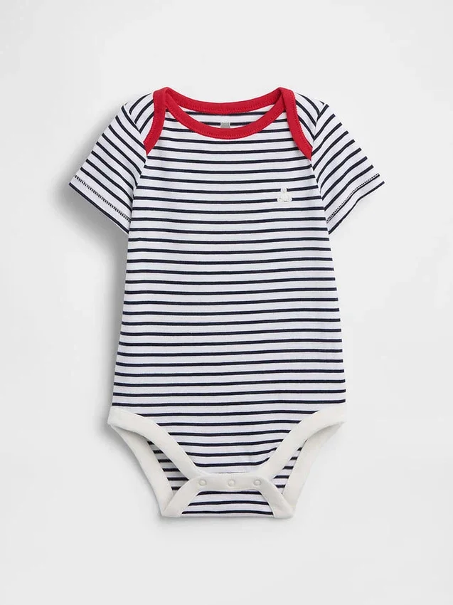 Bebek İlk Favoriler Organik Pamuklu Çıtçıtlı Body