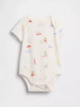 Bebek İlk Favoriler Organik Pamuklu Çıtçıtlı Body