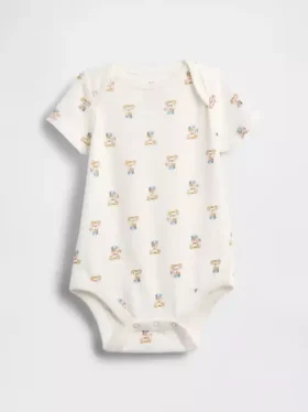 Bebek İlk Favoriler Organik Pamuklu Çıtçıtlı Body