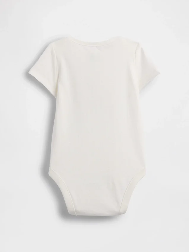 Bebek İlk Favoriler Organik Pamuklu Çıtçıtlı Body