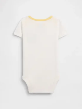 Bebek İlk Favoriler Organik Pamuklu Çıtçıtlı Body